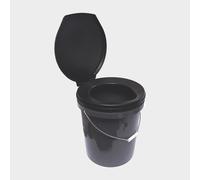 Hi-Gear Travel Toilet, Black One Size