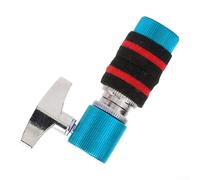 Hi-Hat Cymbal Clutch for Jazz Drum - Metal Mounting Stand Post, Anti-Rust Percussion Parts Assembly Hardware, Compatible with Standard Hi(BLUE)
