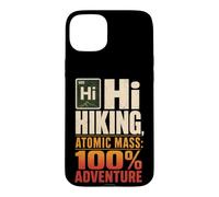 Hi Hiking Periodic Element Adventure Hiker Gift Retro Case for iPhone 15 Plus