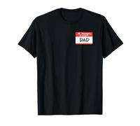 Hi Hungry My Name is Dad Funny Dad Joke Father's Day T-Shirt