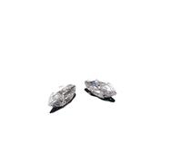 HI International 2x14mm to 7x14mm AAA Grade Marquise White Color Cubic Zirconia, Synthetic White Diamond Transparent Loose Stone Supplies Zircon for jewellry making, 2x4mm 50 pcs, Stone, cubic