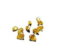 Hi International 3X5Mm To 10X12Mm Aaa Grade Pear Shape Yellow Color Cubic Zirconia, Synthetic Yellow Diamond Transparent Loose Stone Supplies Zircon For Jewellry Making-B0CY8PW6R1
