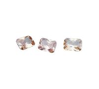 Hi International 3X5Mm To 12X16Mm Aaa Grade Octagon Shape Champagne Color Cubic Zirconia, Synthetic Champagne Diamond Transparent Loose Stone Supplies Zircon For Jewellry Making-B0CWPBG1MRNAMZ