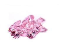 Hi International Supply Of Aaa 8Mm To 15Mm Pink Round Cubic Zirconia Loose Stone. Diamond Brilliant Cut. Brilliant Shine And Fire. Zircon-B0CNW6HTDNM
