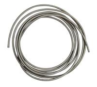 Hi Level 5-Meter Stainless Braided Brake Hose - Durable, High-Performance Brake Line Without Covering