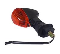 Hi Level Complete Motorcycle Indicator Compatible with/replacement for Suzuki DL650 2004, 2005, 2006, 2007, 2008, 2009, 2010, DL1000 2004-2012, KLV1000 - Front Right, Amber Lens