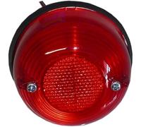 Hi Level Complete Motorcycle Taillight - Round Universal Fit