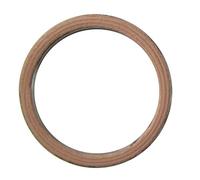 Hi Level motorcycle exhaust gaskets alloy fibre, OD: 42mm, ID: 34mm, Thickness: 6mm, pack of 10, universal fitting