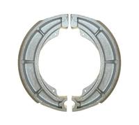 Hi Level pair of motorcycle drum brake shoes, compatible with/replacement for VB305, S609, 180mm x 28mm