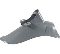 Hi Level rear motorcycle mudguard, metal, in grey, compatible with/replacement for Honda C50, C70 1970, 1971, 1972, 1973, 1974, 1975, 1976, 1977, 1978, 1979, 1980, 1981, 1982