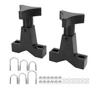 Hi Lift Jack Mount, High Lift Jack Mount Alloy Steel High Lift Jack Tube Mount with Mounting Accessories for 1in to 2.5in Square Round Tubes