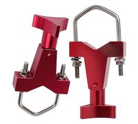 Hi Lift Jack Mounts Compatible with Jeep Universal Vehicle Truck RZR Offroad Polaris KAVIUS Adjustable High Lift Jack Tube Mount 1-2.5 Fits Front Bumpers, Crash Bars, Roll Cages, Roof Racks