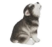 Hi-Line Gift Ltd. Alaskan Malamute Puppy Howling
