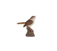 Hi-Line Gift Ltd. MOTION ACTIVATED SINGING NIGHTINGALE STANDING ON STUMP