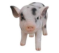 Hi-Line Gift Ltd Standing Baby Pig with black Spots