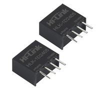 Hi-Link HLK-1D2405 24V to 5V 1W 200mA DC to DC Isolation Switching Power Supply Compatible with B2405S Voltage Stabilizing SPI 80% Transfer Intelligent Household Switch Converter (6 PCS)
