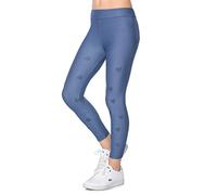 hi!mom Girls Full Length Comfortable Soft Solid Stretchy Kids Leggings Breathable Elastic Child Pants Hearts Dark Blue