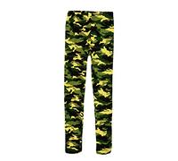 hi!mom Girl's Full Length Elastic Patterned Leggings Soft Cotton Stretchy Child Pants
