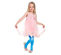 hi!mom Girls Plain Microfiber Opaque Tights 50 Den Kids Soft School Uniform Pantyhose Denim 5/6 Years ZUZA
