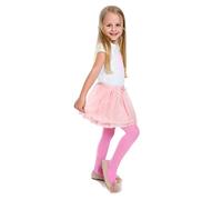 hi!mom Girls Plain Microfiber Opaque Tights 50 Den Kids Soft School Uniform Pantyhose Pink 7/8 Years ZUZA