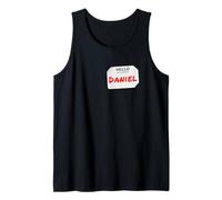 Hi My Name is Daniel Lazy DIY Costume for Parties Tank Top
