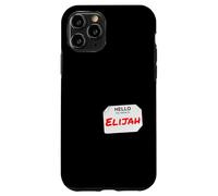 Hi My Name Is Elijah Lazy DIY Costume For Parties Case for iPhone 11 Pro
