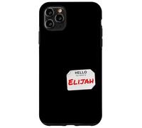 Hi My Name Is Elijah Lazy DIY Costume For Parties Case for iPhone 11 Pro Max