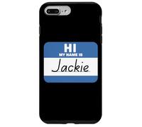 Hi My Name is Jackie Name Tag Case for iPhone 7 Plus/8 Plus