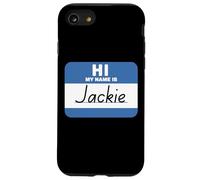 Hi My Name is Jackie Name Tag Case for iPhone SE (2020) / 7/8