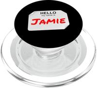 Hi My Name Is Jamie Lazy DIY Costume For Parties PopSockets PopGrip for MagSafe