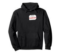 Hi My Name Is Landon Lazy DIY Costume For Parties Pullover Hoodie