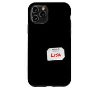 Hi My Name Is Lisa Lazy DIY Costume For Parties Case for iPhone 11 Pro