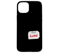 Hi My Name Is Luke Lazy DIY Costume For Parties Case for iPhone 15 Plus