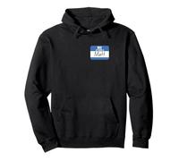 Hi My Name is Matt Funny Name Tag Pullover Hoodie