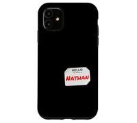Hi My Name Is Nathan Lazy DIY Costume For Parties Case for iPhone 11