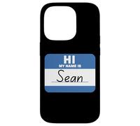Hi My Name is Sean Funny Name Tag Case for iPhone 14 Pro