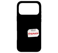 Hi My Name Is Stephen Lazy DIY Costume For Parties Case for iPhone 17 Pro Max