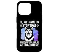Hi, My Name Is Stopthat Sometimes They Call Me Getbackhere Case for iPhone 16 Pro
