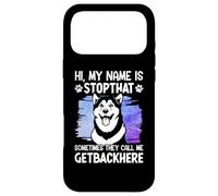 Hi, My Name Is Stopthat Sometimes They Call Me Getbackhere Case for iPhone 17 Pro Max