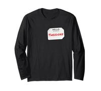 Hi My Name is Theodore Lazy DIY Costume for Parties Long Sleeve T-Shirt