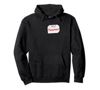 Hi My Name Is Thomas Lazy DIY Costume For Parties Pullover Hoodie