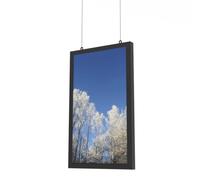 HI-ND 55" ceiling mount for LG displays in portrait format, black