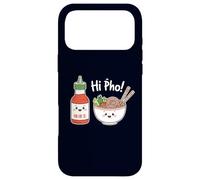 Hi Pho! Funny Vietnamese Food Noodle Bowl & Hot Sauce Case for iPhone 17 Pro Max