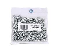 HI-SEAS Grand Slam Aluminum Sleeves, 1.2 mm ID, use with 100 lb / 45.3 kg Mono, 500 pc