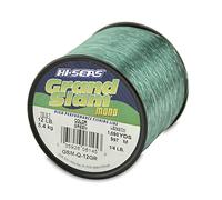 Hi-Seas Grand Slam Monofilament, 12 Pound Test, Green, 1/4-Pound Spool