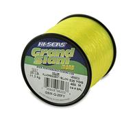 Hi-Seas Grand Slam Monofilament Line, 25 lb / 13.6 kg Test, .020 in / 0.50 mm Dia, Fluorescent Yellow, 535 yd / 489 m