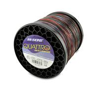 Hi-Seas Quattro Monofilament Line, 200 lb / 90.7 kg Test, .059 in / 1.50 mm Dia, 4-Color Camo, 1225 yd / 1120 m