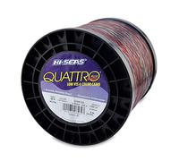 Hi-Seas Quattro Monofilament Line, 80 lb / 36.2 kg Test, .035 in / 0.90 mm Dia, 4-Color Camo, 3000 yd / 2743 m