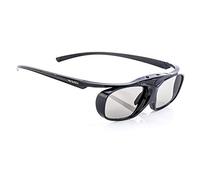 Hi-Shock RF Pro Black Heaven | 3D Glasses for RF Projectors by EPSON, JVC & Sony | Compatible with ELPGS03, EB-W16, EH-TW550, EH-TW570, EH-TW5910 [120 Hz | FHD3DRF | Rechargeable | 32g]