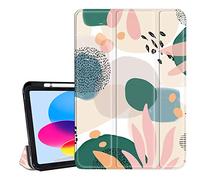 Hi Space for iPad 10th Generation Case 10.9 inch 2022 with Pencil Holder, Graffiti Art Trifold Protective Shockproof Cover foriPad 10th Gen Auto Sleep Wake for A2757 A2777